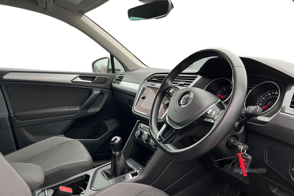 Volkswagen Tiguan 2.0 TDi 150 SE 5dr- Electric Parking Brake, Front & Rear Parking Sensors, Lane Assist, Start Stop, Sat Nav, Bluetooth, CD-Player, Voice Control in Antrim