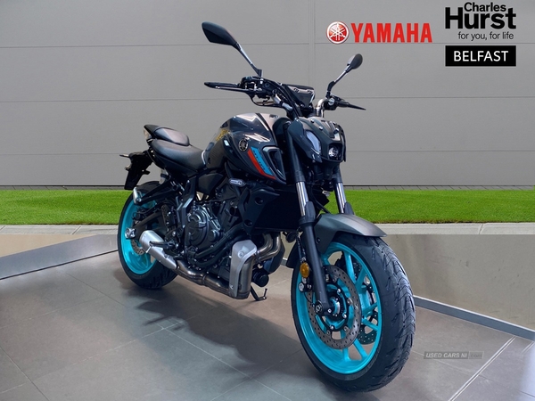 Yamaha MT MT-07 ABS (23MY), Pre Reg March 2024 in Antrim