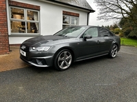 Audi A4 40 TDI Black Edition 4dr S Tronic in Tyrone