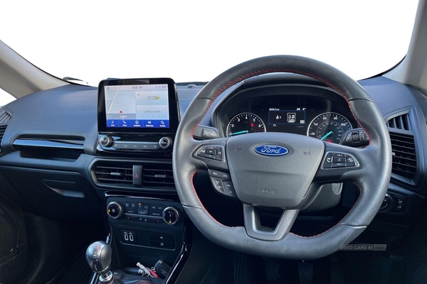 Ford EcoSport 1.0 EcoBoost 125 ST-Line 5dr **Reversing Camera- Sat Nav- Keyless Start- Cruise Control- Bluetooth** in Antrim
