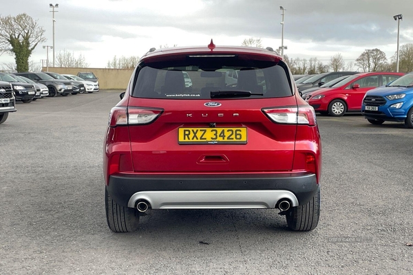 Ford Kuga TITANIUM ECOBLUE 1.5 AUTO IN LUCID RED WITH 39K in Armagh