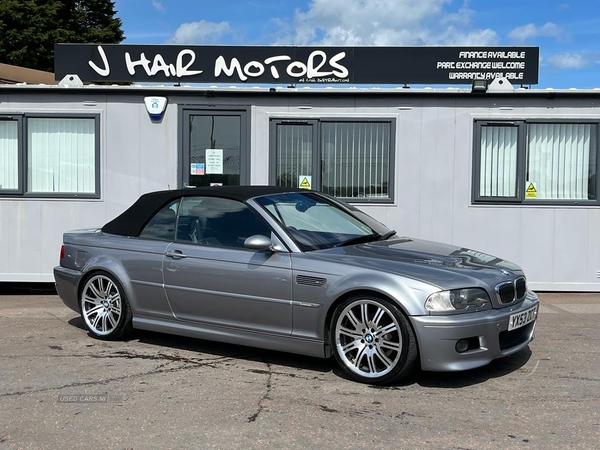 BMW M3 Coupe Cabriolet 6 Speed Manual in Down