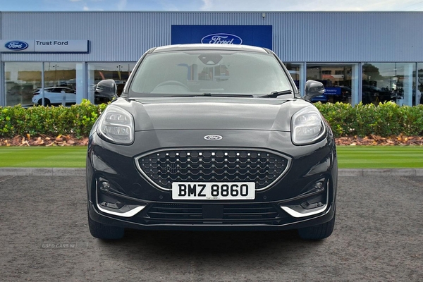 Ford Puma 1.0 EcoBoost Hybr mHEV 155 ST-Line Vignale 5dr DCT - HEATED SEATS, PARKING SENSORS, SAT NAV - TAKE ME HOME in Armagh