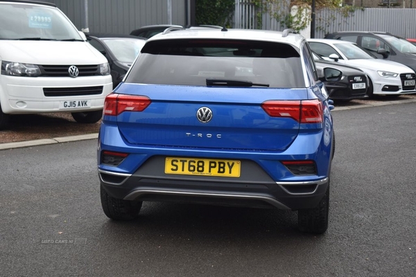 Volkswagen T-Roc 1.0 DESIGN TSI 5d 114 BHP Full Service to be carried out in Down