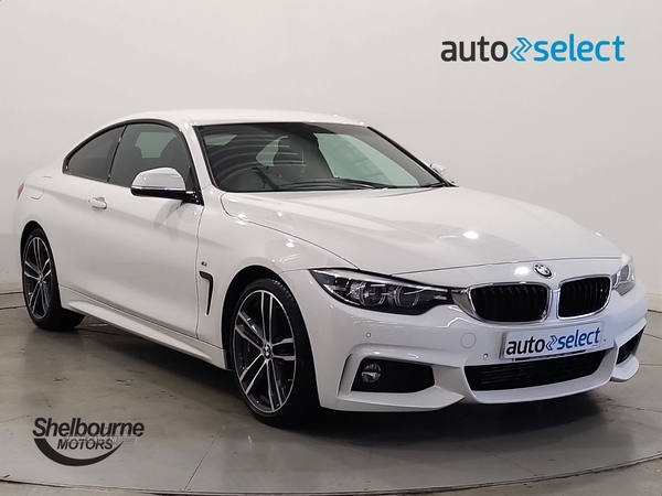 BMW 4 Series 2.0 420d M Sport Coupe 2dr Diesel Auto Euro 6 (s/s) (190 ps) in Down