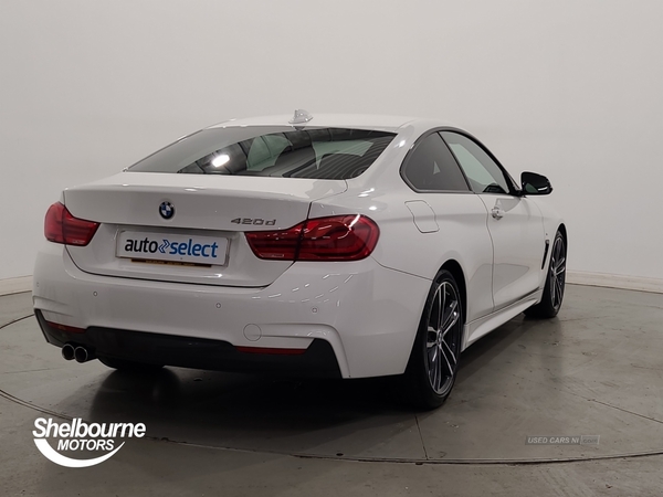 BMW 4 Series 2.0 420d M Sport Coupe 2dr Diesel Auto Euro 6 (s/s) (190 ps) in Down