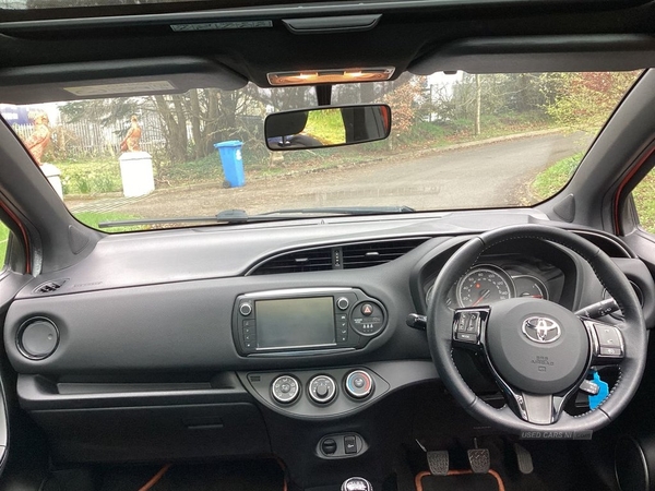 Toyota Yaris 1.3 VVT-I ORANGE EDITION 5d 99 BHP in Antrim