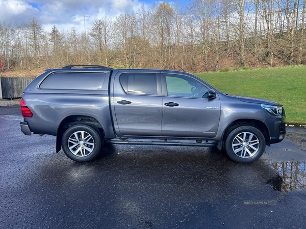 Toyota Hilux 2.4 D-4D Invincible X Auto 4WD Euro 6 (s/s) 4dr (TSS) in Antrim