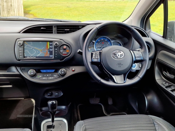 Toyota Yaris 1.5 VVT-h Excel E-CVT Euro 6 5dr (Safety Sense, 15in) in Antrim