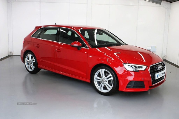 Audi A3 2.0 SPORTBACK TDI S LINE 5d 148 BHP in Derry / Londonderry