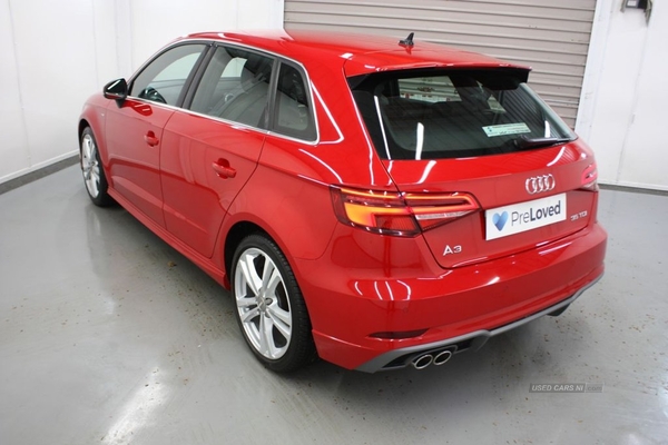 Audi A3 2.0 SPORTBACK TDI S LINE 5d 148 BHP in Derry / Londonderry