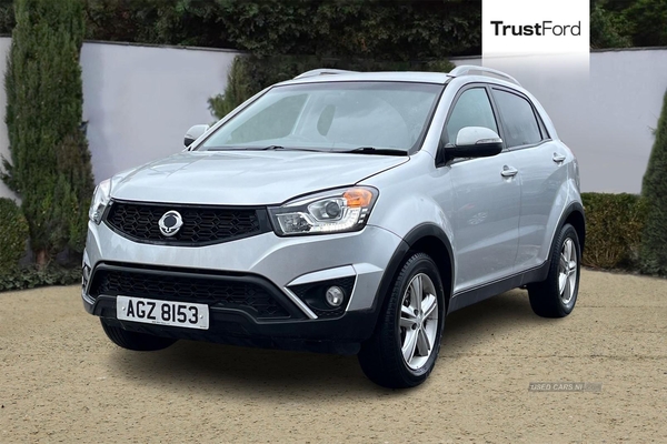 SsangYong Korando 2.0 ELX 4x4 Auto 5dr- Parking Sensors, Electric Heated Front Leather Seats, Bluetooth, CD-Player in Antrim