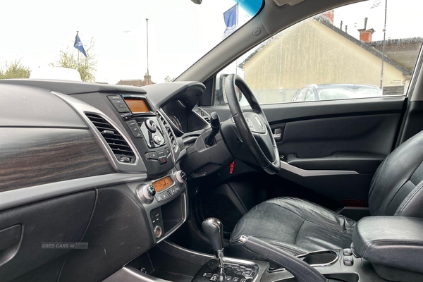 SsangYong Korando 2.0 ELX 4x4 Auto 5dr- Parking Sensors, Electric Heated Front Leather Seats, Bluetooth, CD-Player in Antrim