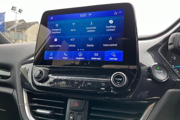 Ford Fiesta 1.0 EcoBoost Hybrid mHEV 125 ST-Line Edition 5dr- Parking Sensors, Start Stop, Bluetooth, Sat Nav, Cruise Control, Speed Limiter, Lane Assist in Antrim