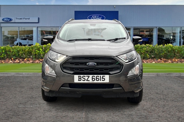 Ford EcoSport 1.5 TDCi ST-Line 5dr- Reversing Sensors & Camera, Heated Front Seats & Wheel, Start Stop, Cruise Control, Speed Limiter, Voice Control, Apple Car Play in Antrim