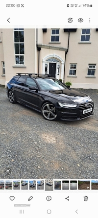 Audi A6 2.0 TDI Ultra Black Edition 5dr S Tronic in Down