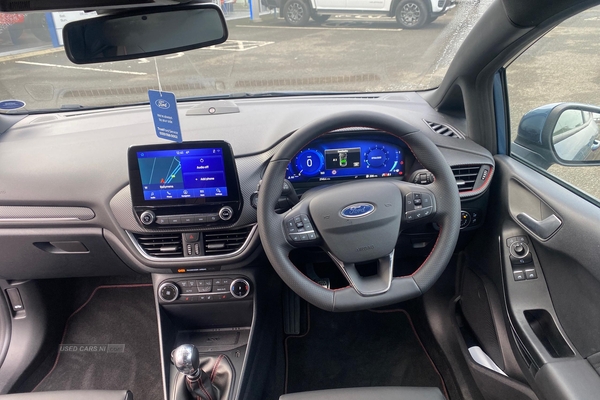 Ford Fiesta ST-LINE X MHEV **LOW MILEAGE, LIMTIED EDITION 3 DOOR, HYBRID, HEATED SEATS/STEERING WHEEL, ADAPTIVE CRUISE, PARK ASSIST, REVERSE CAM** in Derry / Londonderry