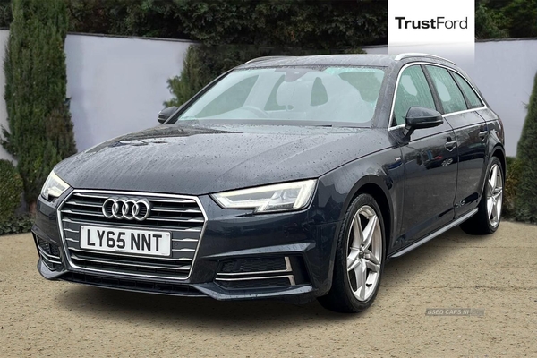 Audi A4 2.0T FSI S Line 5dr S Tronic- Parking Sensors, Multi Media System, Electric Parking Brake, Heated Front Seats, Voice Control in Antrim