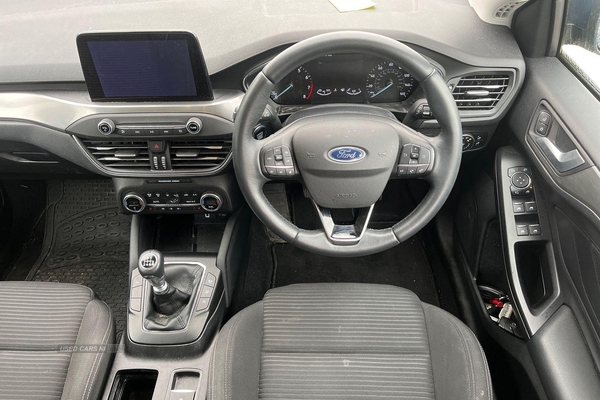 Ford Focus 1.0 EcoBoost 125 Titanium 5dr- Parking Sensors, Heated Front Seats, Electric Parking Brake, Cruise Control, Speed limiter, Voice Control in Antrim