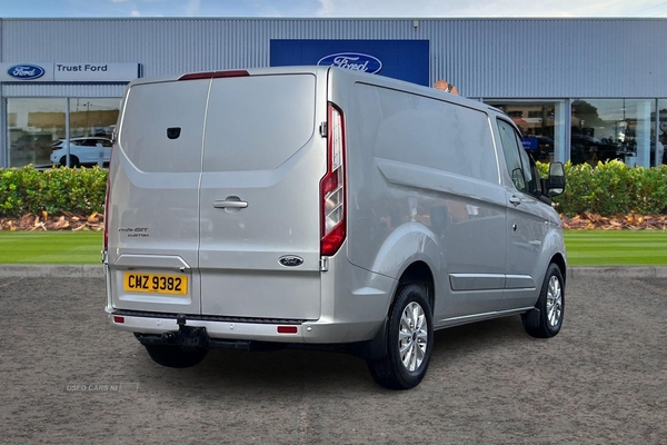 Ford Transit Custom 280 Limited L1 SWB FWD 2.0 EcoBlue 130ps Low Roof, REAR VIEW CAMERA, STEEL SPARE WHEEL, POWER POINT PLUG, TOW BAR in Antrim