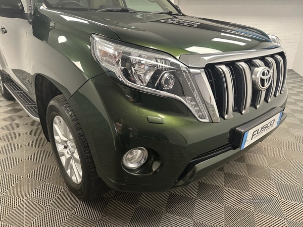 Toyota Land Cruiser D-4D ICON FULL LEATHER HEATED SEATS, SAT NAV in Down