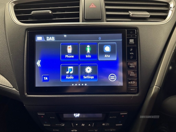 Honda Civic I-VTEC SPORT Rear Parking Sensors Cruise Control in Down