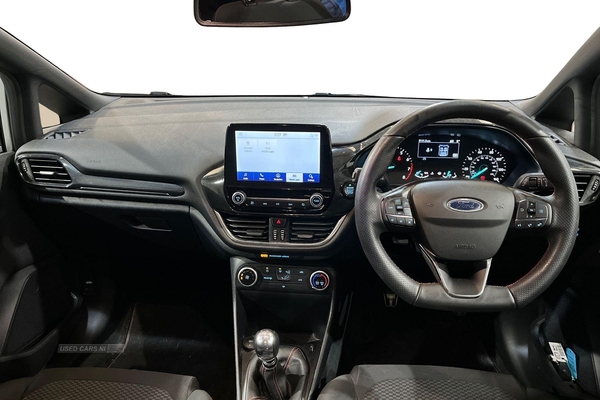 Ford Fiesta 1.0 EcoBoost 95 ST-Line Edition 5dr- Reversing Sensors, Sat Nav, Bluetooth, Cruise Control, Speed Limiter, Lane Assist, Start Stop in Antrim