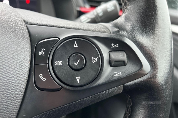 Vauxhall Corsa SRI PREMIUM - HEATED SEATS & STEERING WHEEL, SAT NAV, TWO TONE, FRONT & BACK SENSORS, KEYLESS GO, CRUISE CONTROL in Antrim