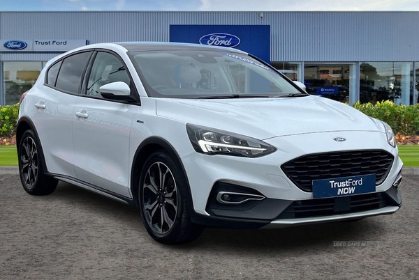 Ford Focus 1.0 EcoBoost Hybrid mHEV 125 Active X Edition - FULL SERVICE HISTORY, PANORAMIC ROOF, HEATED SEATS & STEERING WHEEL, DRIVE MODE SELECTOR, KEYLESS GO in Antrim