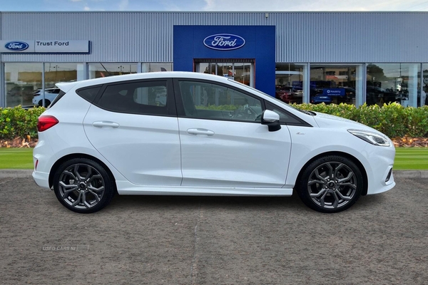 Ford Fiesta Hybrid mHEV 125 ST-Line Edition - FULL SERVICE HISTORY, REAR PARKING SENSORS, CRUISE CONTROL, APPLE CAR PLAY/ANDROID AUTO, SAT NAV, 1 LOCAL OWNER in Antrim