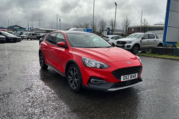 Ford Focus 1.0 EcoBoost 125 Active X 5dr - PANORAMIC ROOF, HEATED FRONT SEATS, CRUISE CONTROL, FRONT + REAR PARKING SENSORS, SAT NAV, APPLE CARPLAY and more in Antrim