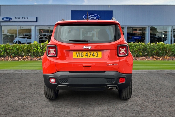 Jeep Renegade 1.0 T3 GSE Limited 5dr, Heated Seats, Multimedia Screen, Sat Nav, Parking Sensors, Full Leather Interior, Multifunction Steering Wheel in Derry / Londonderry
