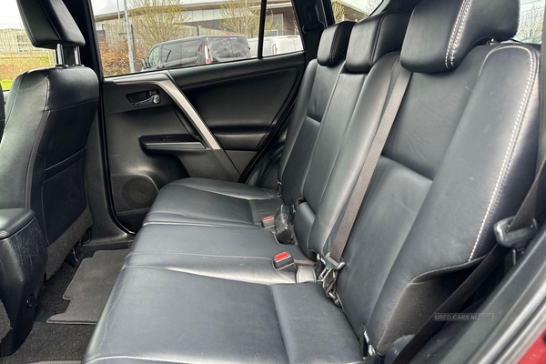 Toyota RAV4 2.0 D-4D Excel 5dr [Nav] 2WD - REVERSING CAMERA, SAT NAV, HEATED SEATS - TAKE ME HOME in Armagh