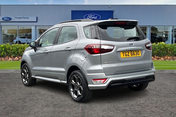 Ford EcoSport 1.0 EcoBoost 125 ST-Line 5dr, Apple Car Play, Android Auto, Parking Sensors, Reverse Camera, Partial Leather Interior, Multimedia Screen in Derry / Londonderry