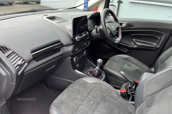Ford EcoSport 1.0 EcoBoost 125 ST-Line 5dr, Apple Car Play, Android Auto, Parking Sensors, Reverse Camera, Partial Leather Interior, Multimedia Screen in Derry / Londonderry