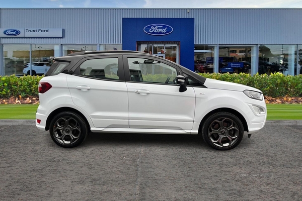 Ford EcoSport 1.0 EcoBoost 125 ST-Line 5dr, Apple Car Play, Android Auto, Reverse Camera, Parking Sensors, Sat Nav, Partial Leather Interior, Tow Bar in Derry / Londonderry