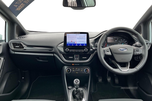 Ford Fiesta 1.0 EcoBoost 95 Active Edition 5dr - REAR SENSORS, CRUISE CONTROL, SAT NAV, APPLE CARPLAY, PUSH BUTTON START, AMBIENT LIGHTING, TOUCHSCREEN and more in Antrim