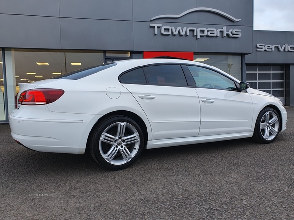 Volkswagen CC R-LINE BLACK EDITION TDI BMT PANORAMIC SUNROOF FULL LEATHER HEATED SEATS PARKING SENSORS in Antrim