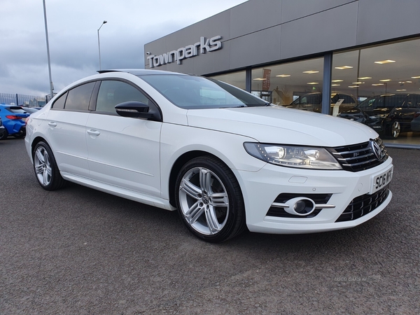 Volkswagen CC R-LINE BLACK EDITION TDI BMT PANORAMIC SUNROOF FULL LEATHER HEATED SEATS PARKING SENSORS in Antrim