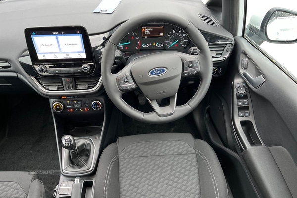 Ford Fiesta 1.0 EcoBoost Hybrid mHEV 125 Titanium 5dr- Parking Sensors & Camera, Heated Front Seats & Wheel, Cruise Control, Voice Control, Park Assistance in Antrim