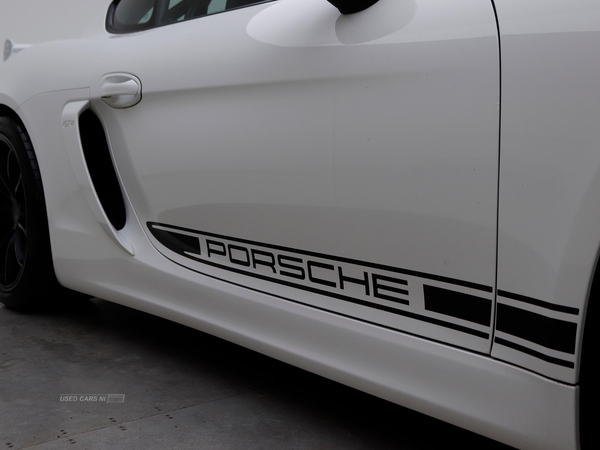 Porsche Cayman GT4 in Antrim