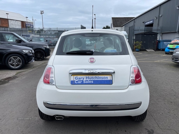 Fiat 500 1.2 LOUNGE 3d 69 BHP ONLY 27205 GENUINE LOW MILES in Antrim