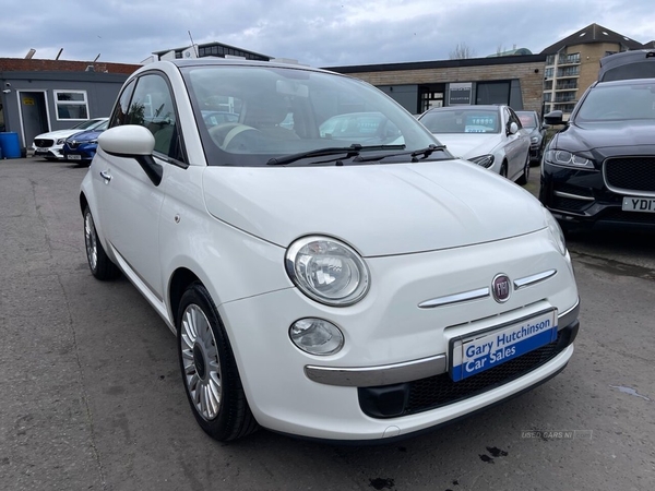 Fiat 500 1.2 LOUNGE 3d 69 BHP ONLY 27205 GENUINE LOW MILES in Antrim