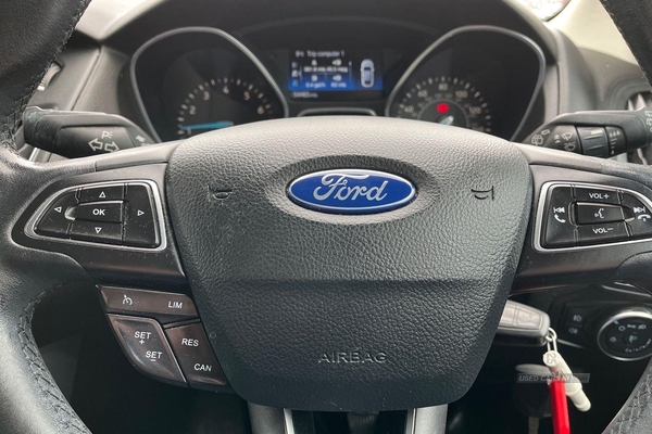Ford Focus 1.0 EcoBoost Zetec Edition 5dr - REAR PARKING SENSORS, SAT NAV, CRUISE CONTROL, APPLE CARPLAY & ANDROID AUTO READY, BLUETOOTH w/ VOICE COMMANDS in Antrim
