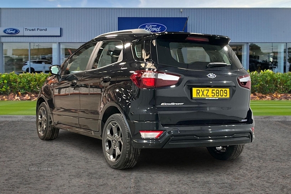 Ford EcoSport 1.0 EcoBoost 125 ST-Line 5dr- Parking Sensors & Camera, Apple Car Play, Start Stop, Cruise Control, Speed Limiter, Bluetooth, Voice Control in Antrim