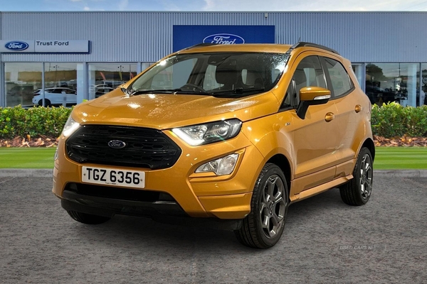Ford EcoSport 1.0 EcoBoost 125 ST-Line 5dr- Parking Sensors & Camera, Cruise Control, Speed Limiter, Voice Control, Bluetooth, Apple Car Play, Sat Nav in Antrim