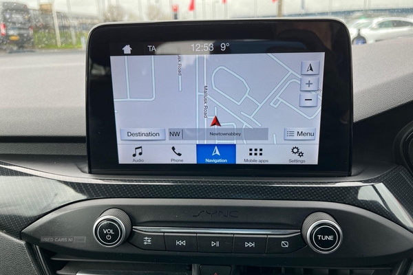 Ford Focus ST-LINE 5dr **Automatic** APPLE CARPLAY, CRUISE CONTROL, PUSH BUTTON START, DRIVE MODE SELECTOR, BLUETOOTH w/ VOICE COMMANDS, TOUCHSCREEN in Antrim