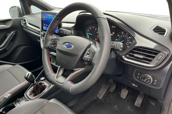 Ford Fiesta 1.0 EcoBoost Hybrid mHEV 125 ST-Line X Edition 5dr - B&O AUDIO, KEYLESS GO, AUTO HIGH BEAM, PART LEATHER SEATS, SAT NAV, REAR SENSORS, APPLE CARPLAY in Antrim