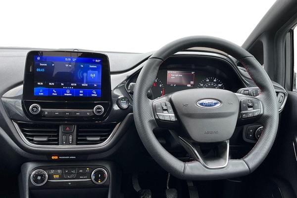 Ford Fiesta 1.0 EcoBoost Hybrid mHEV 125 ST-Line X Edition 5dr - B&O AUDIO, KEYLESS GO, AUTO HIGH BEAM, PART LEATHER SEATS, SAT NAV, REAR SENSORS, APPLE CARPLAY in Antrim