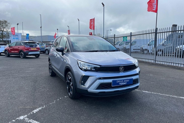 Vauxhall Crossland ELITE 5DR - HEATED FRONT SEATS + STEERING WHEEL, REVERSING CAMERA w/ FRONT+REAR SENSORS, LANE KEEPING AID CRUISE CONTROL, LED HEADLIGHTS and more in Antrim